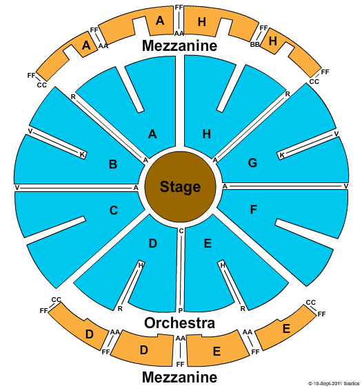 Nycb Theatre At Westbury Seating Chart Detailed