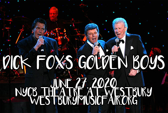 The Golden Boys: Frankie Avalon, Fabian & Bobby Rydell [CANCELLED] at NYCB Theatre at Westbury