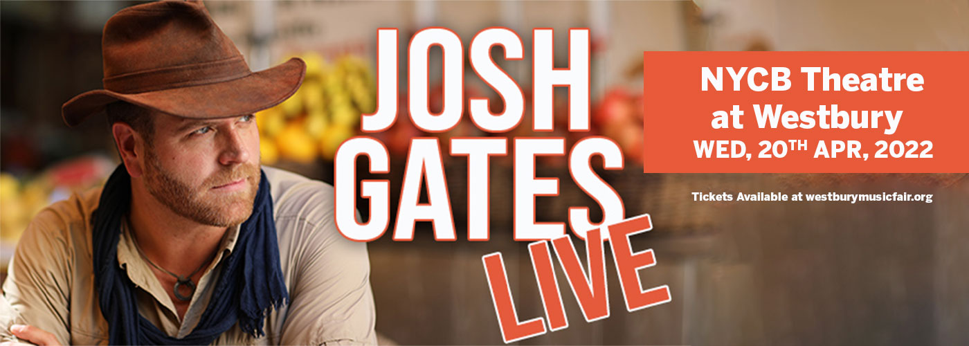 Josh Gates at NYCB Theatre at Westbury