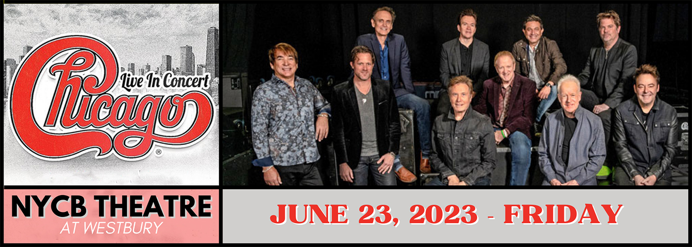 Chicago The Band on 20230623 NYCB Theatre at Westbury