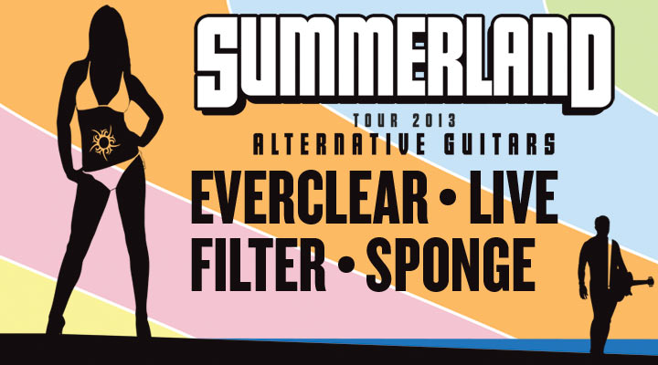 Summerland Tour: Everclear, Live, Filter & Sponge