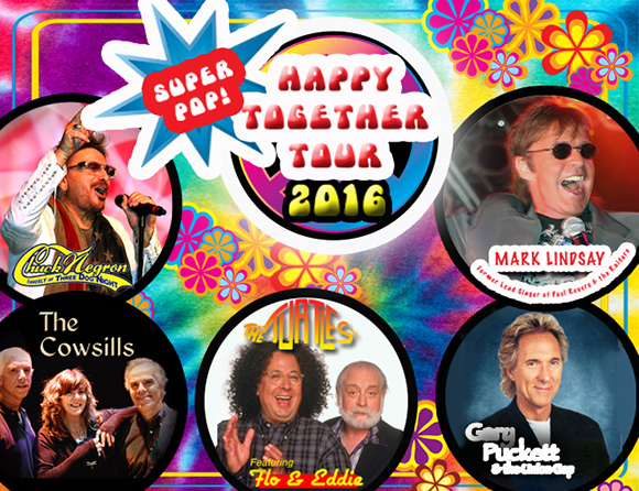 Happy Together Tour: The Turtles, Mark Lindsay, Gary Puckett, Chuck Negron, The Cowsills & Spencer Davis Group at NYCB Theatre at Westbury