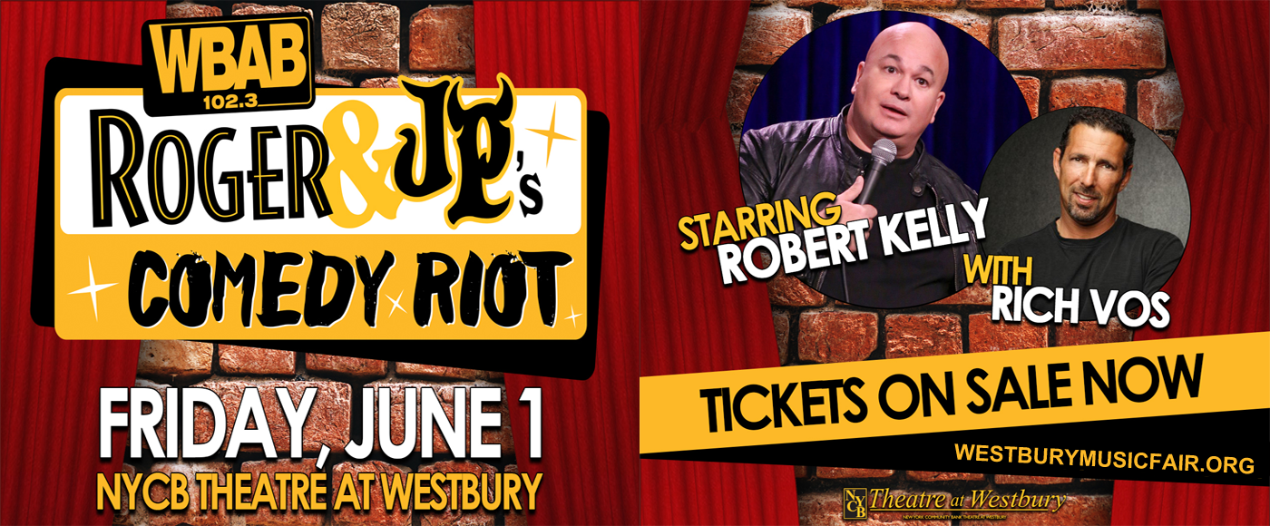 Roger and JP’s Comedy Riot: Robert Kelly & Rich Vos