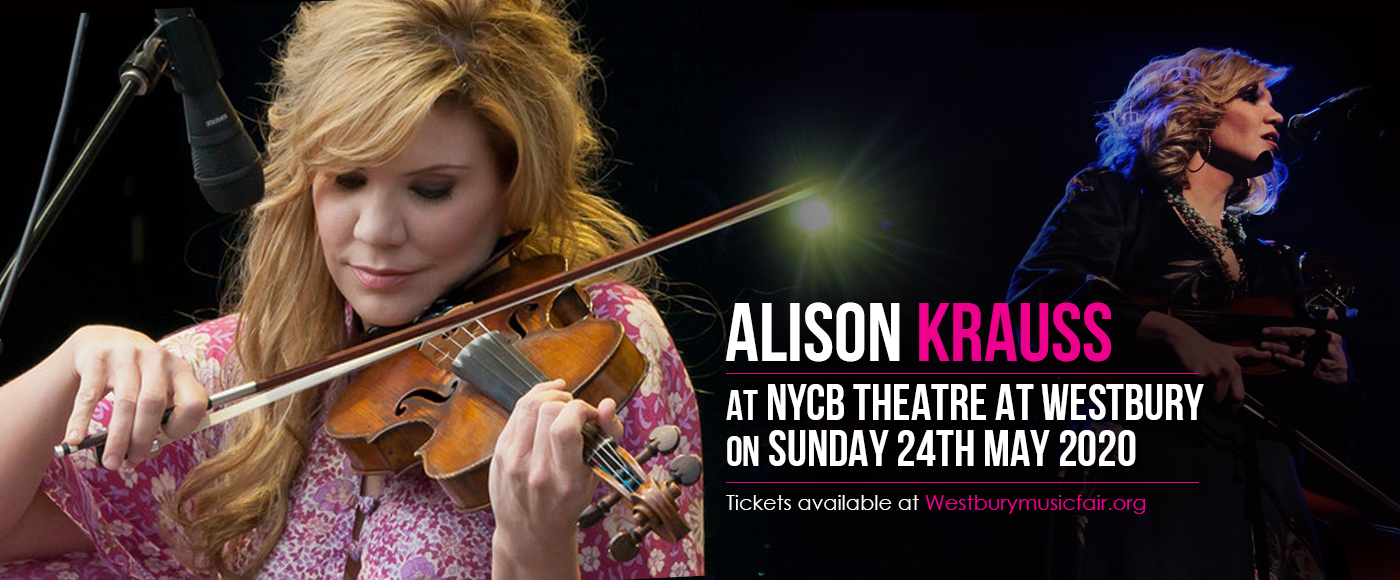 Alison Krauss [CANCELLED] at NYCB Theatre at Westbury