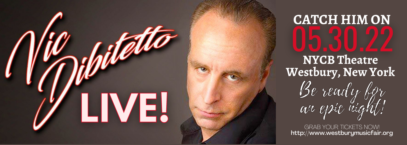 Vic DiBitetto at NYCB Theatre at Westbury