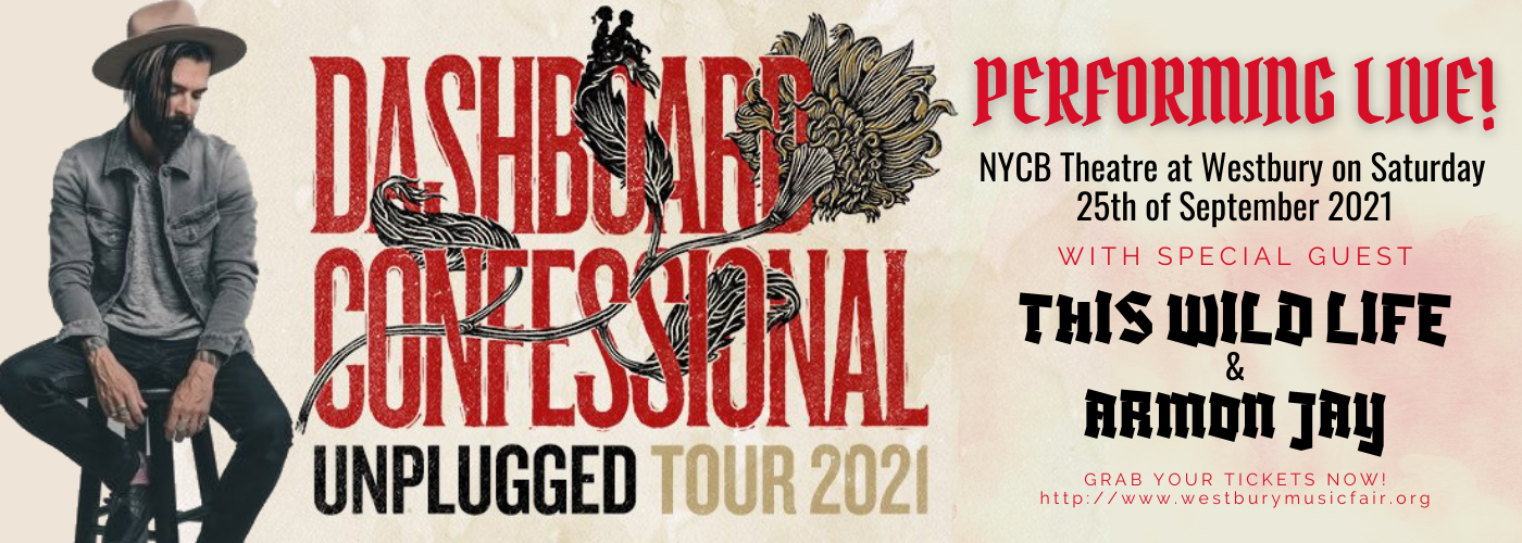 Dashboard Confessional: Unplugged Tour [CANCELLED] at NYCB Theatre at Westbury