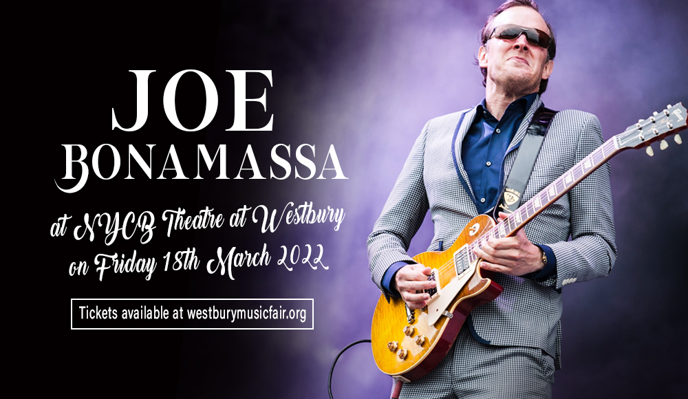 Joe Bonamassa [CANCELLED] at NYCB Theatre at Westbury