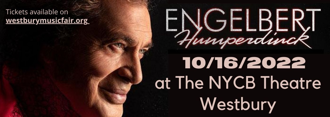 Engelbert Humperdinck [CANCELLED] at NYCB Theatre at Westbury