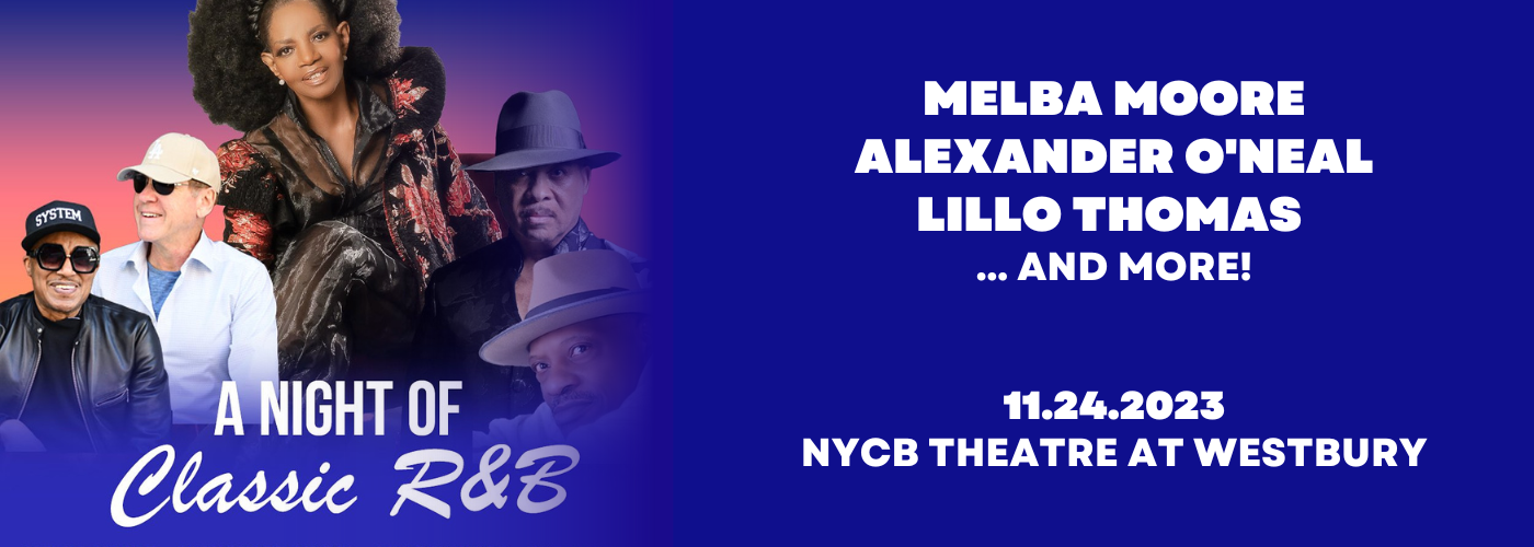 A Night of Classic R&B: Melba Moore & Alexander O’Neal